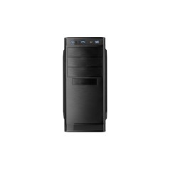 Inter-Tech IT-5905 ATX Tower Case - Stylish Black Design Without PSU - High-Quality Build for Optimal Performance